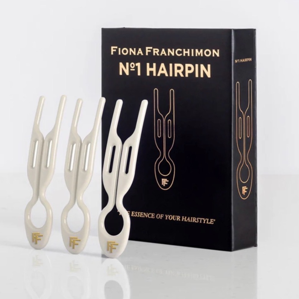 Fiona Franchimon No 1 Hairpin Cream White - New Complete Set in Original Box